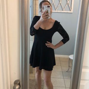 Reynah Couture Black mini dress